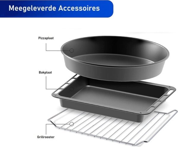 Vrijstaande Oven 60 Liter #201