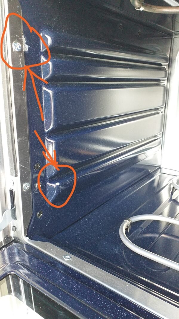 Mini vrijstaande oven-50 liter-#201