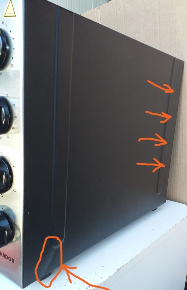 Vrijstaande Oven 70 lt. #229