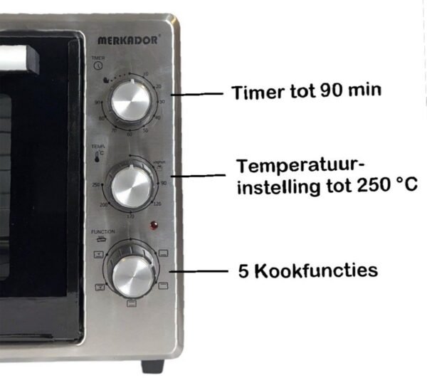 Mini vrijstaande oven-40 liter-#F201