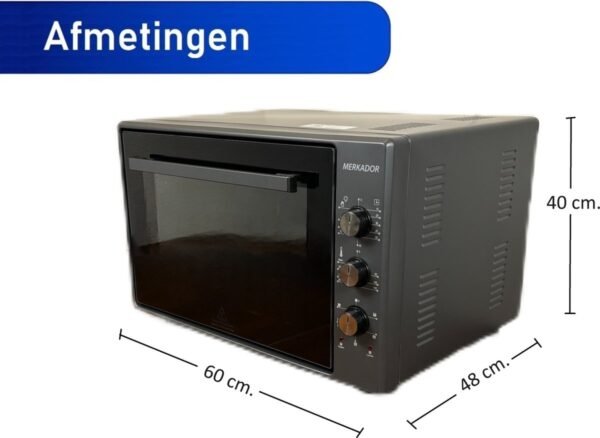 Vrijstaande Oven 60 Liter #208